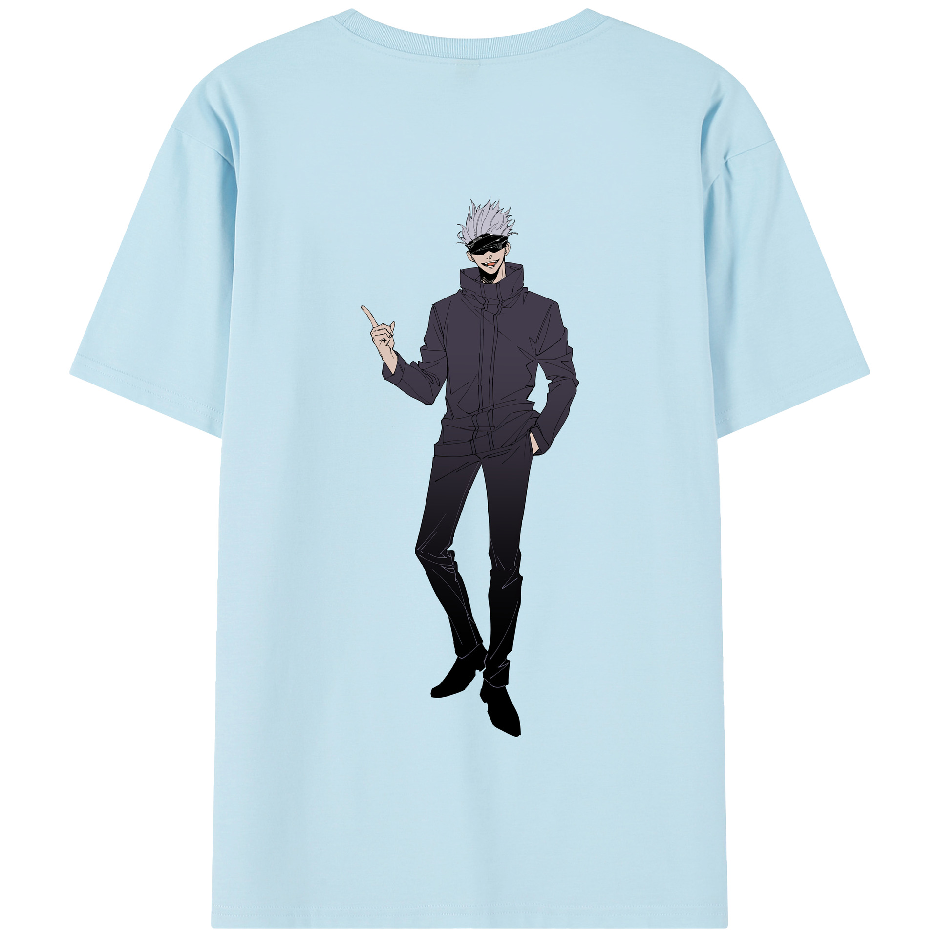 （画像用） 呪術廻戦 Jujutsu Kaisen 綿100％半袖Tシャツ（背面プリント）